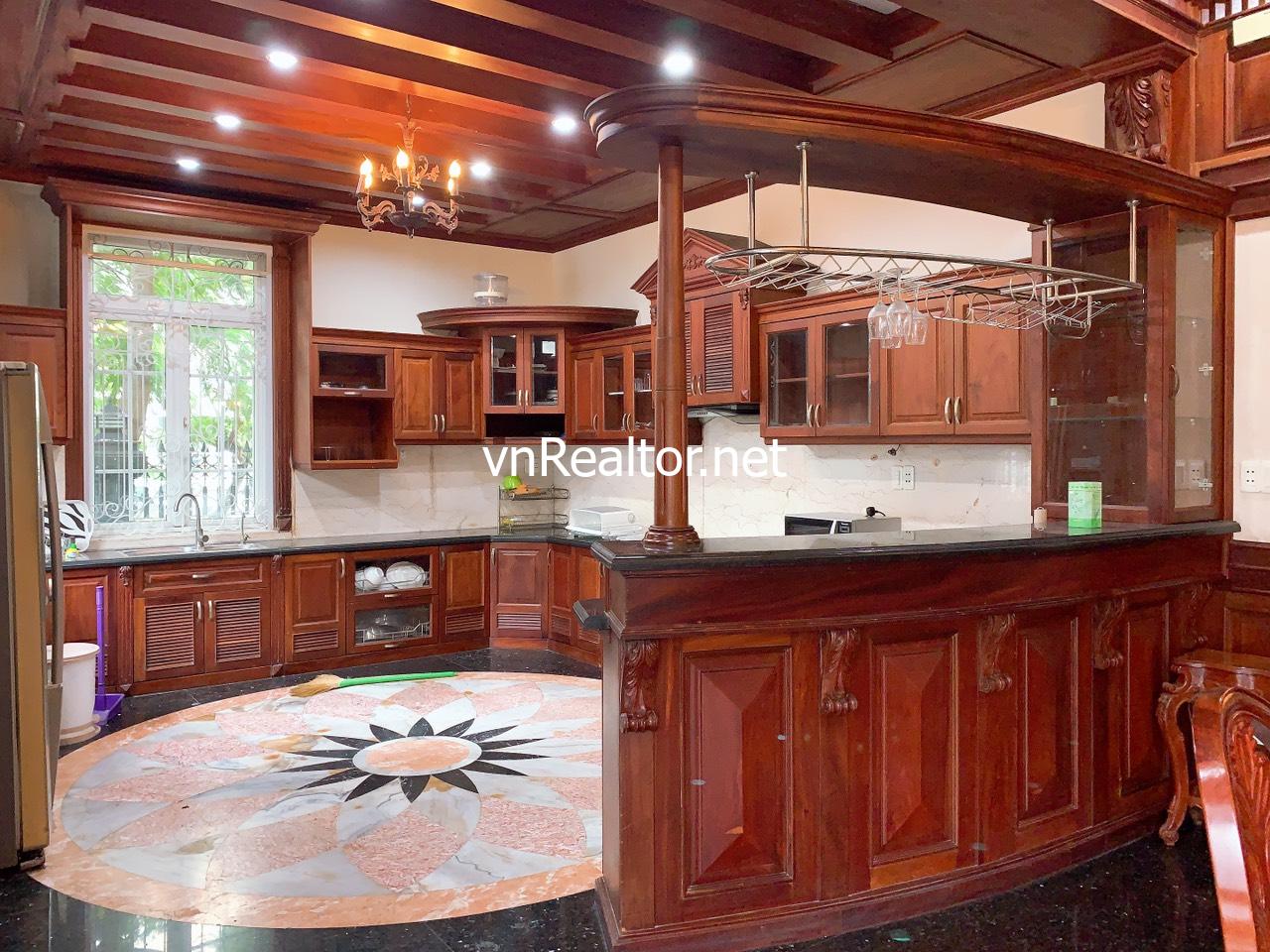 Big villa for rent in Phu My Hung, have elevator + basement