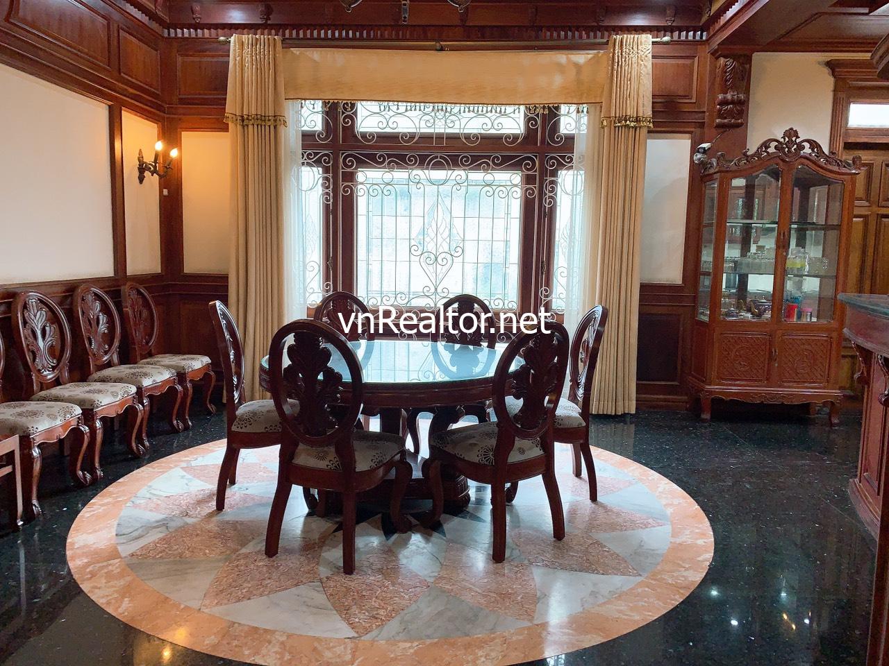 Big villa for rent in Phu My Hung, have elevator + basement