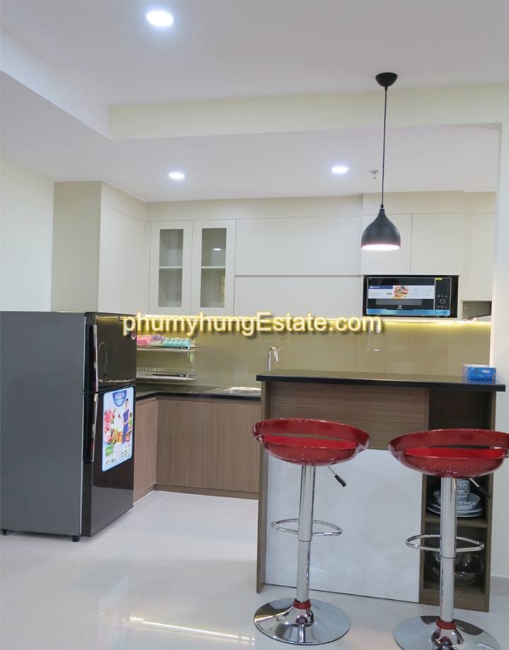 New apartment 2 bedrooms for rent in Green Valley, Phu My Hung, Dis.7, HCMC