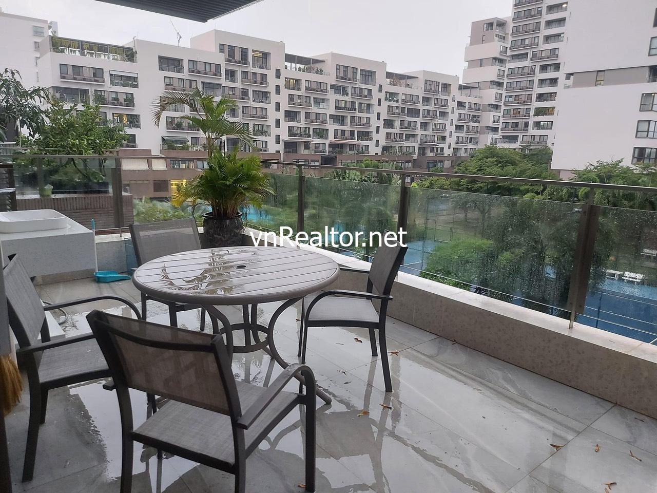 Panorama apartment for rent in Phu My Hung - Dist.7 with 2 Large Balconies