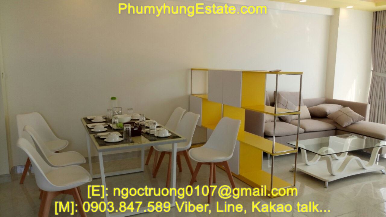 New apartment for rent in Green Valley, Phu My Hung, Dist 7, HCM 3br only 1500USD