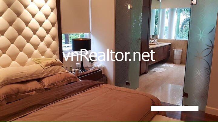 Villa with pool for rent in Nam Thong, Phu My Hung