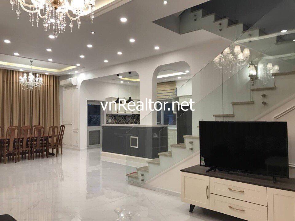 Luxury villa for rent in Nam Vien, Dist.7 near 2ha Park