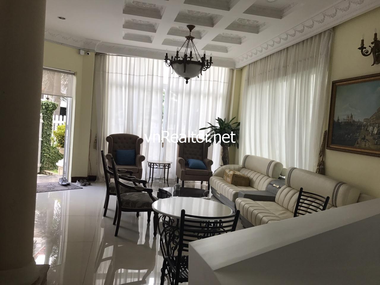 Villa with pool for rent in Phu My Hung, only 3300USD/month