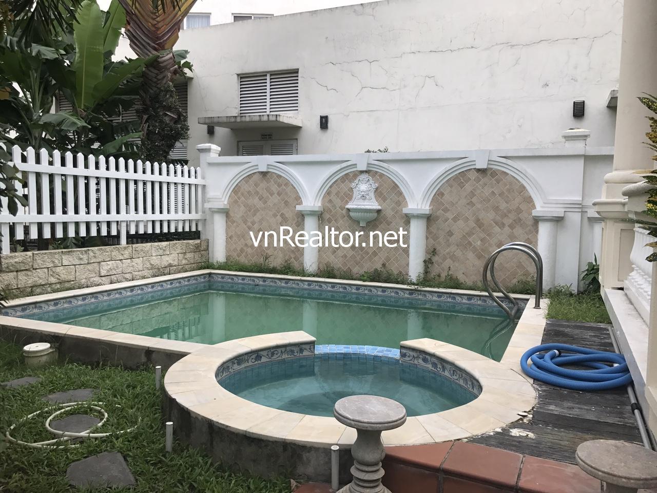 Villa with pool for rent in Phu My Hung, only 3300USD/month