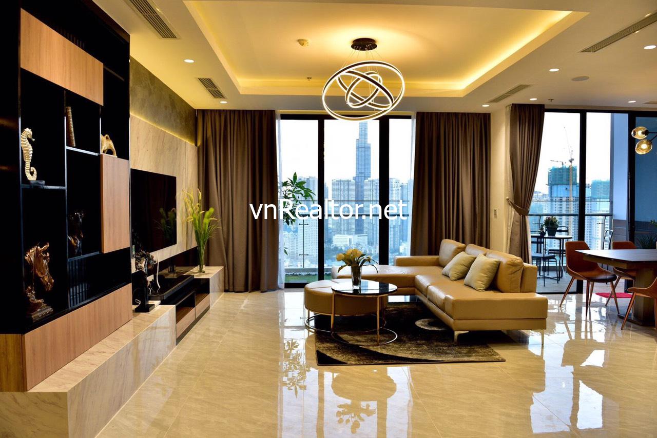 For rent Penthouse Vinhomes Golden River, Dist.1, luxury decoration