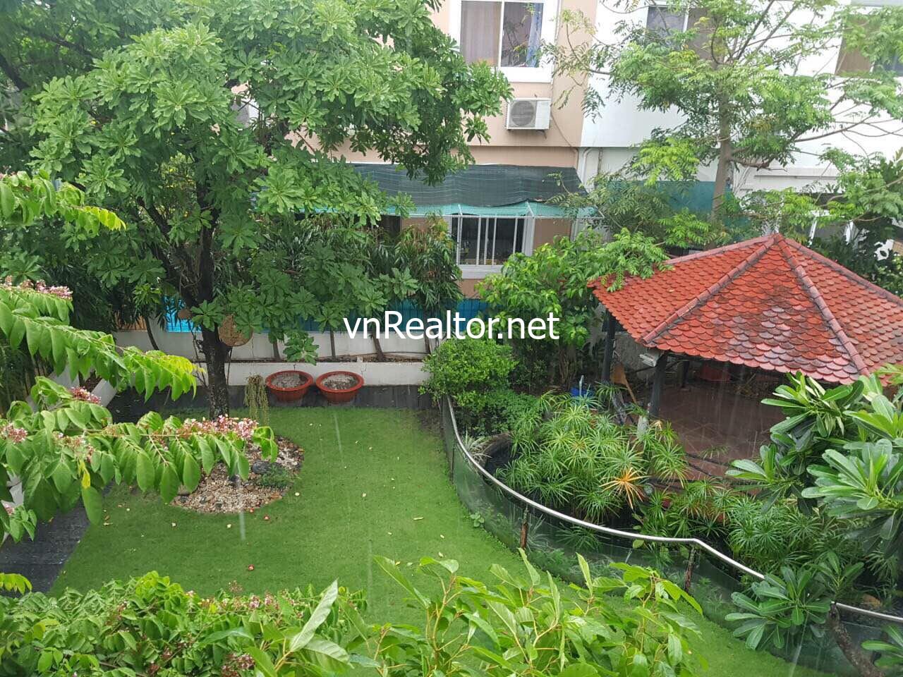 Compound villa Hung Thai - Phu My Hung-Dist.7, nice garden