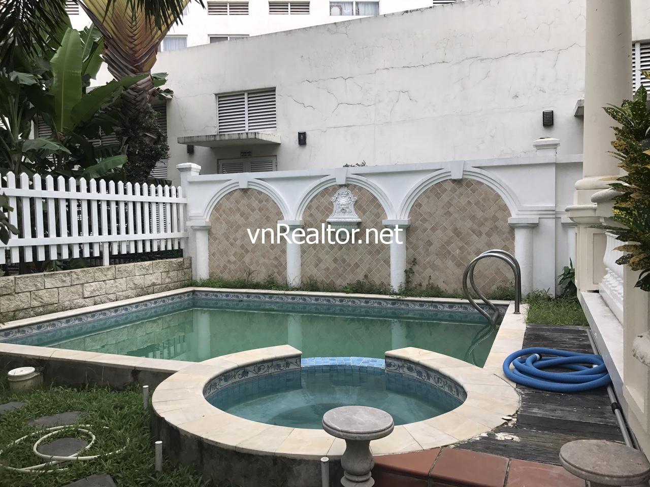 Villa with pool for rent in Phu My Hung, only 3300USD/month