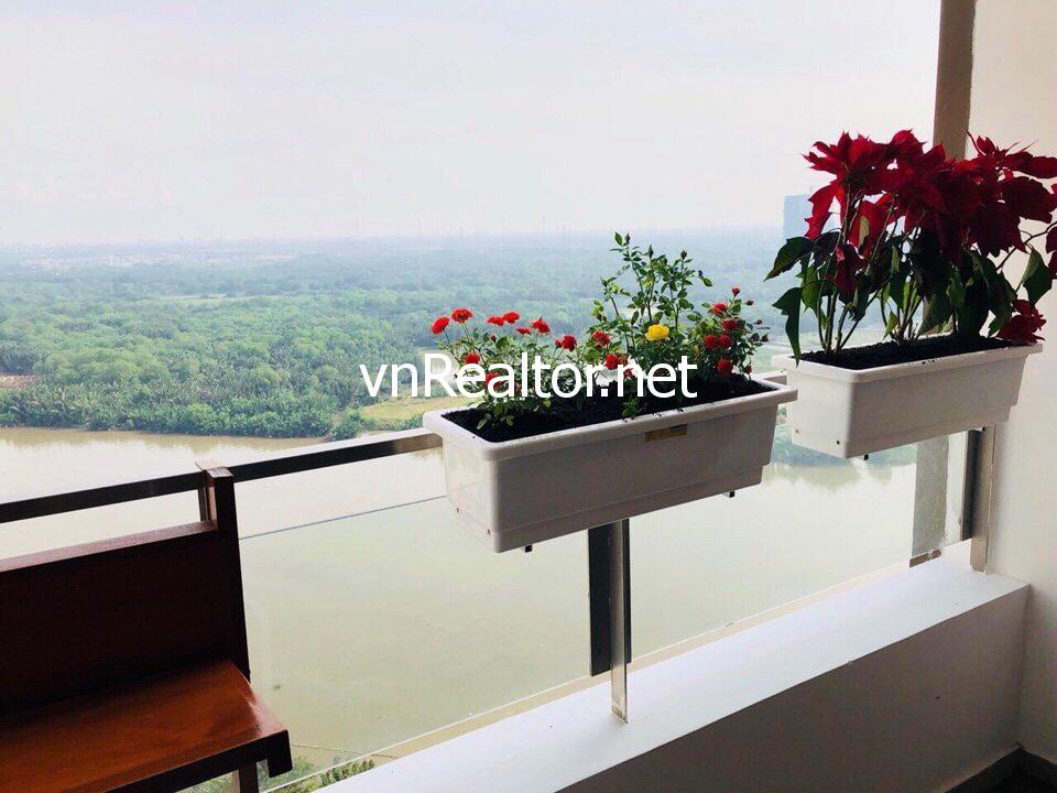 River view apartment for rent in Panorama, Phu My Hung